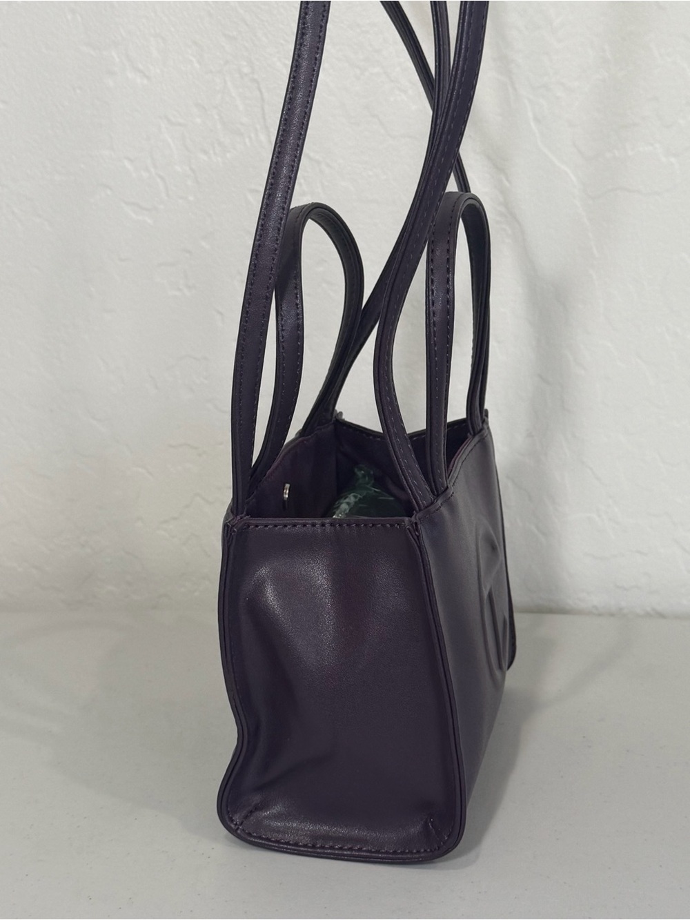 Telfar Small Shopper Bag Eggplant - Picture 4 of 10